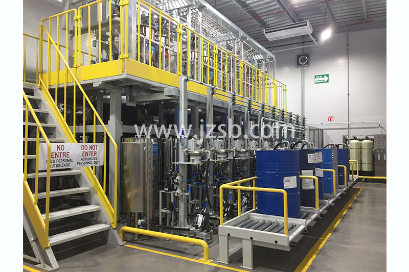 In house Polyol Blending System Station