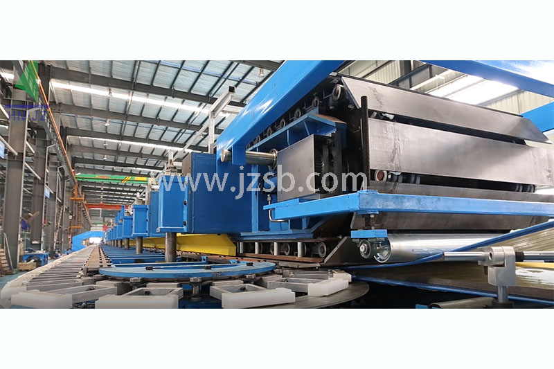 Double belt Caterpillar Press Machine