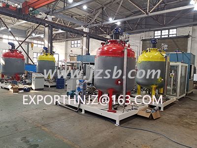 Multiple Components Static Premixing Station for refrigerato